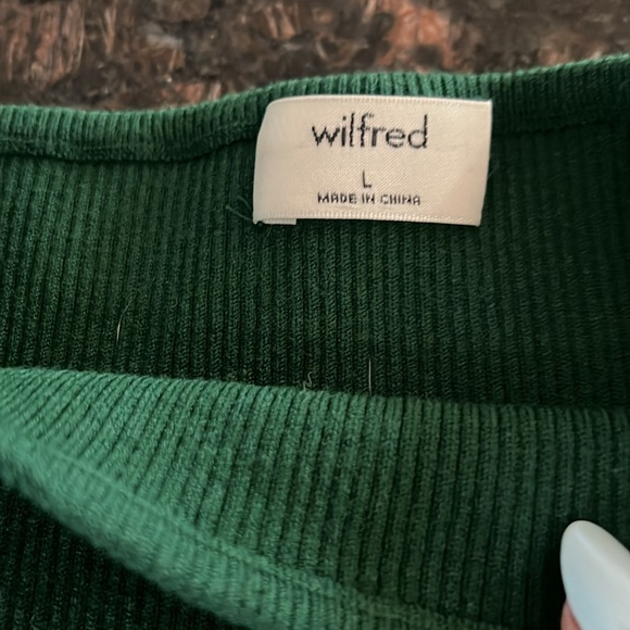 Wilfred Green sleeveless sweater large - Picture 3 of 4